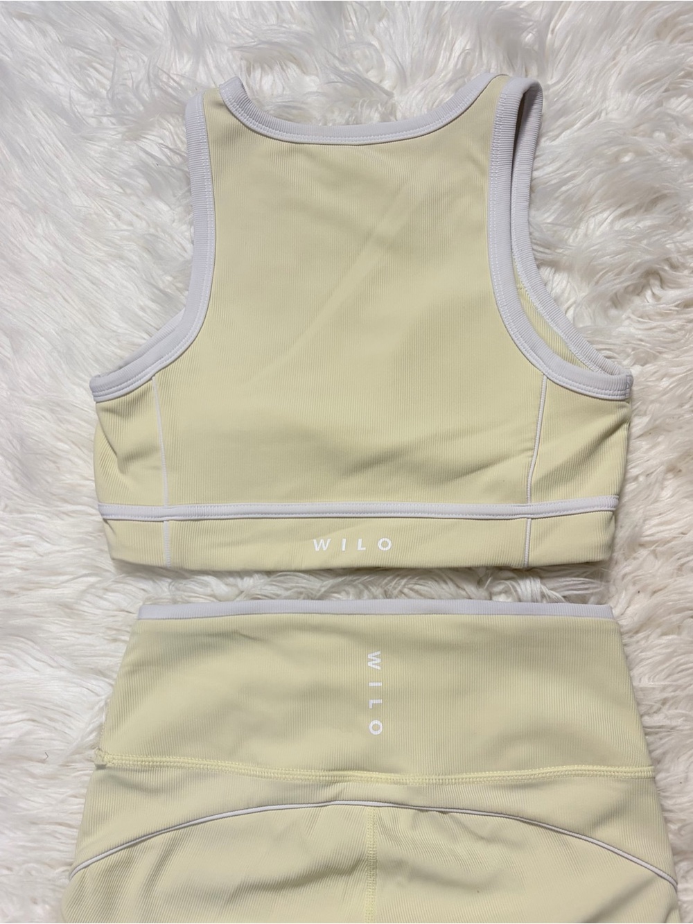 WILO Rib Piper Bra and Short (Lemon) size Small - Picture 3 of 10